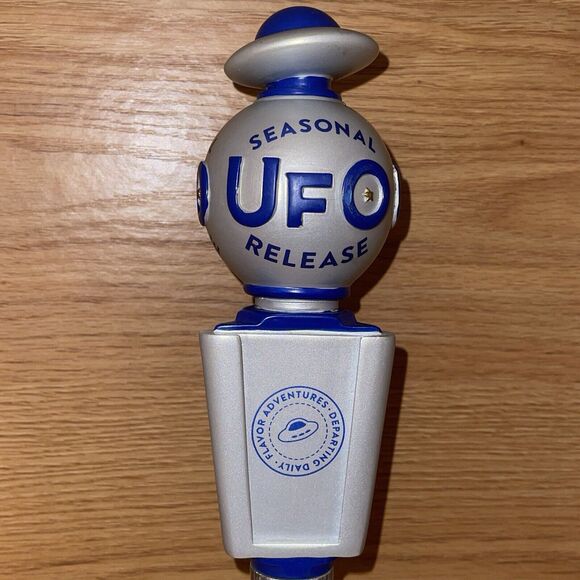 UFO Seasonal Release Brewing 12" Beer Tap Handle Rare! - Picture 11 of 16